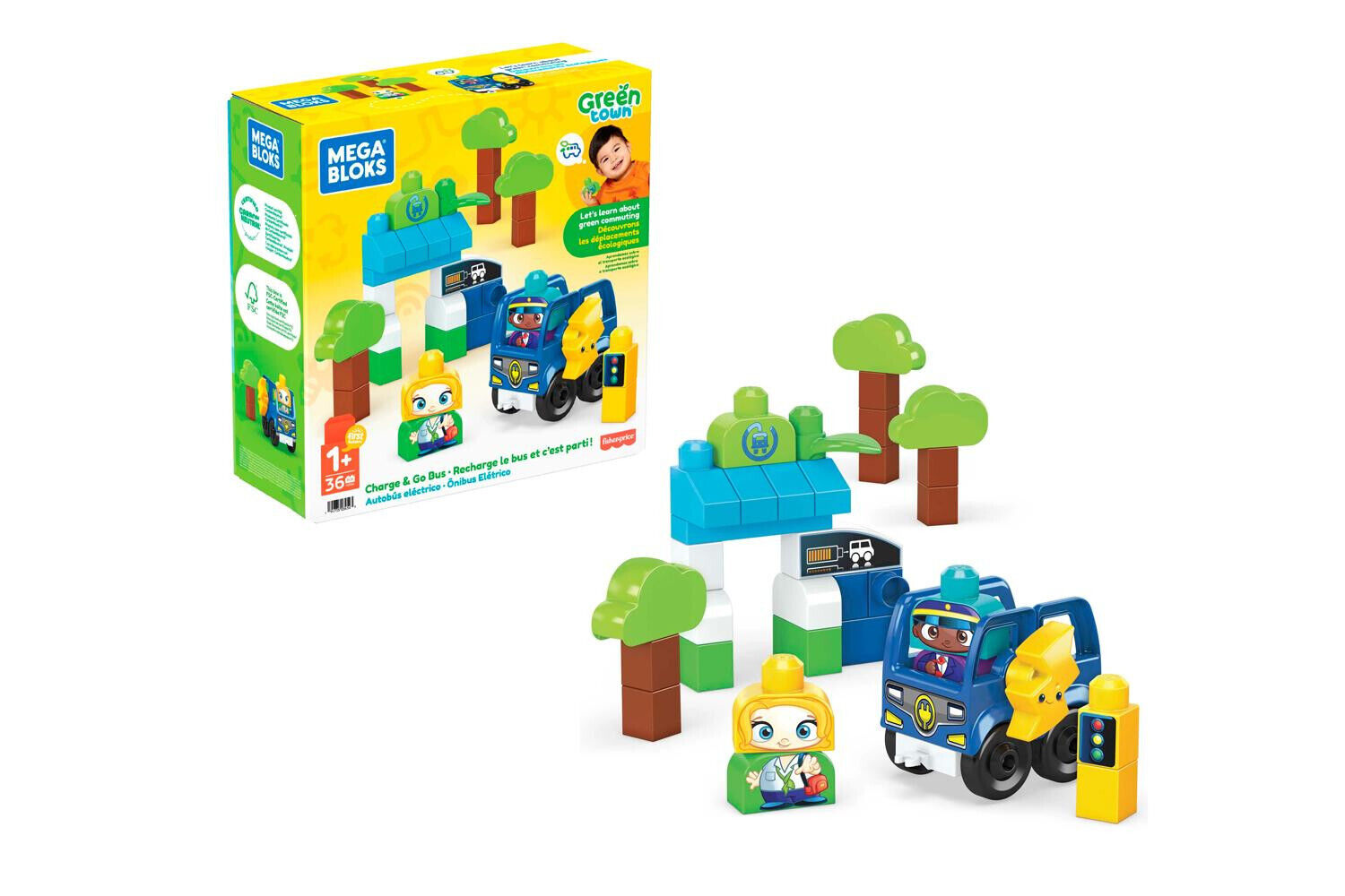 Mega Bloks Bus Eco Amici Bio