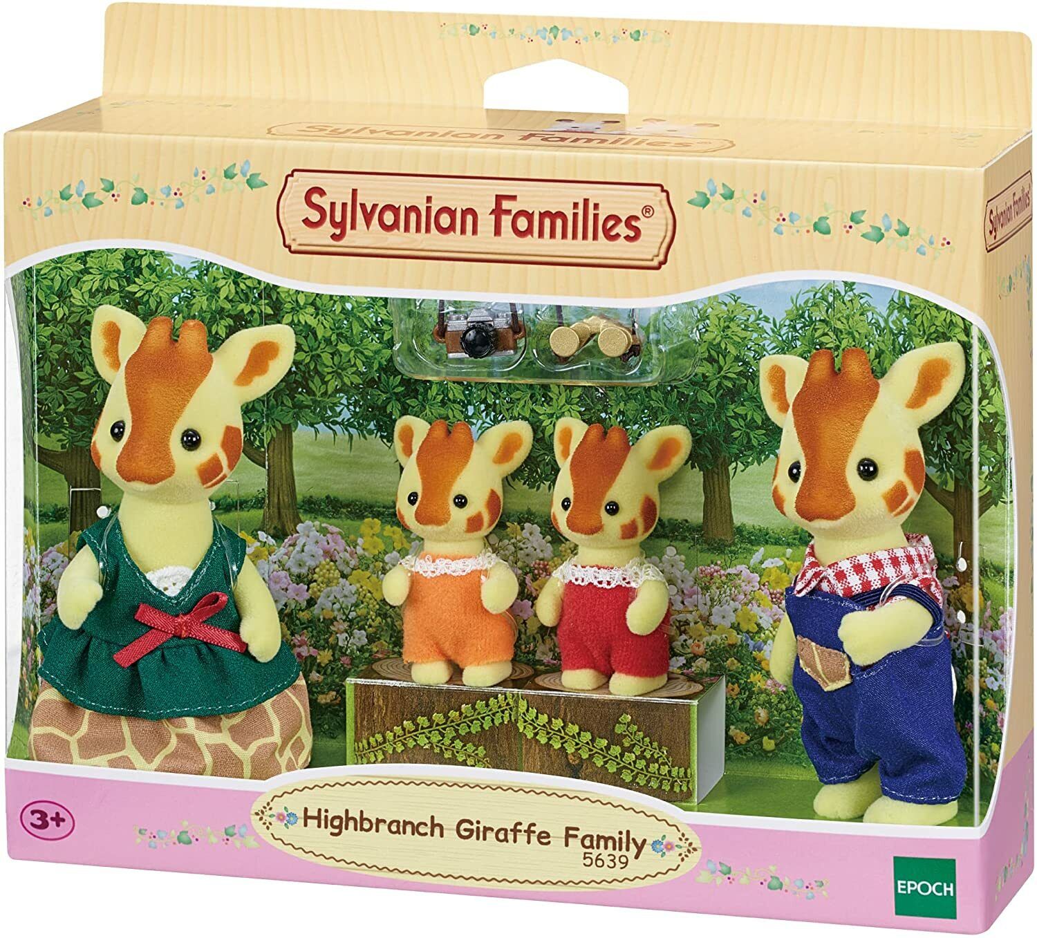 SYLVANIAN FAMILIES 5639 FAMIGLIA GIRAFFE