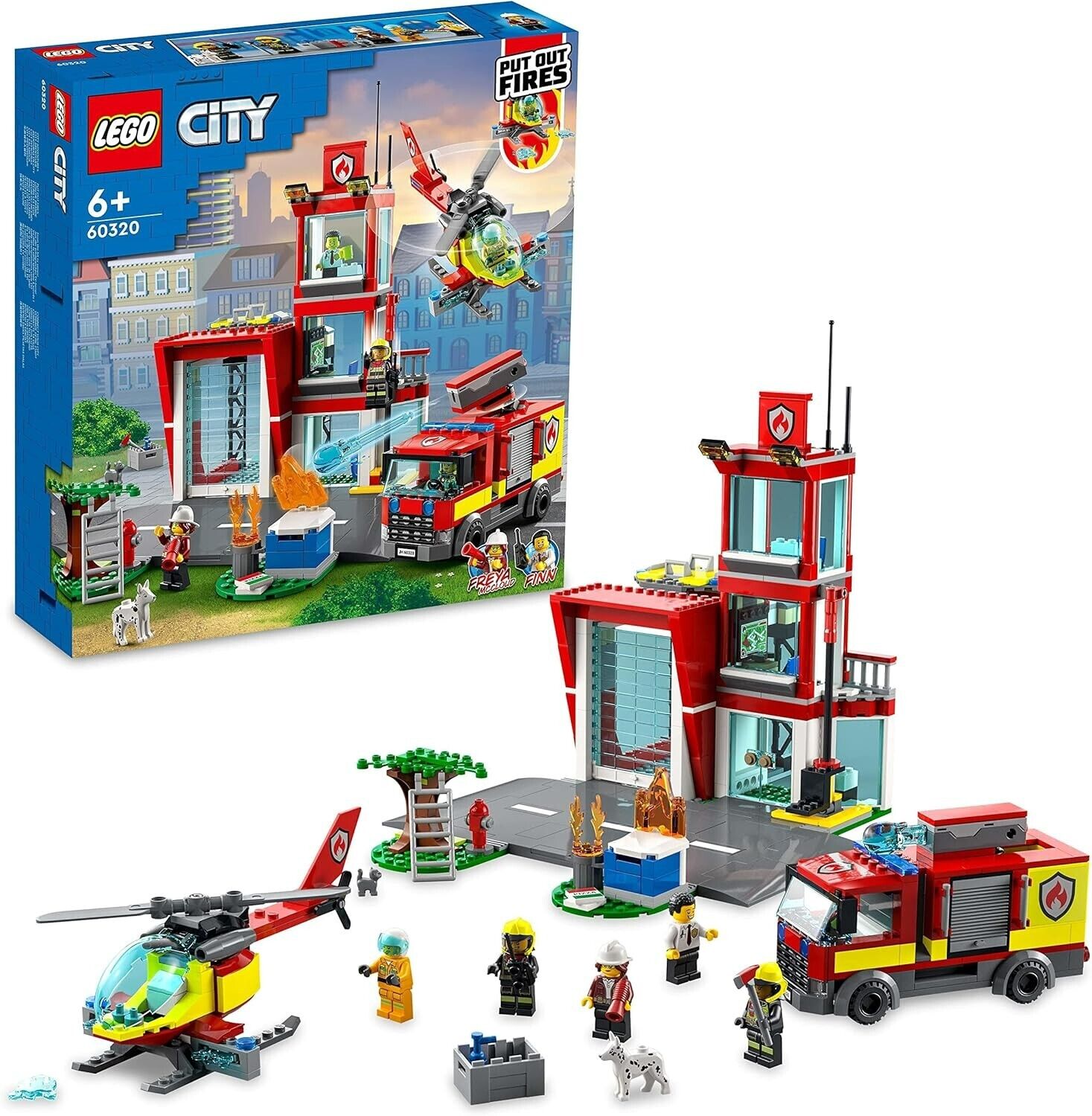 LEGO 60320 City Fire Caserma dei Pompieri NUOVI SIGILLATI DA NEGOZIO