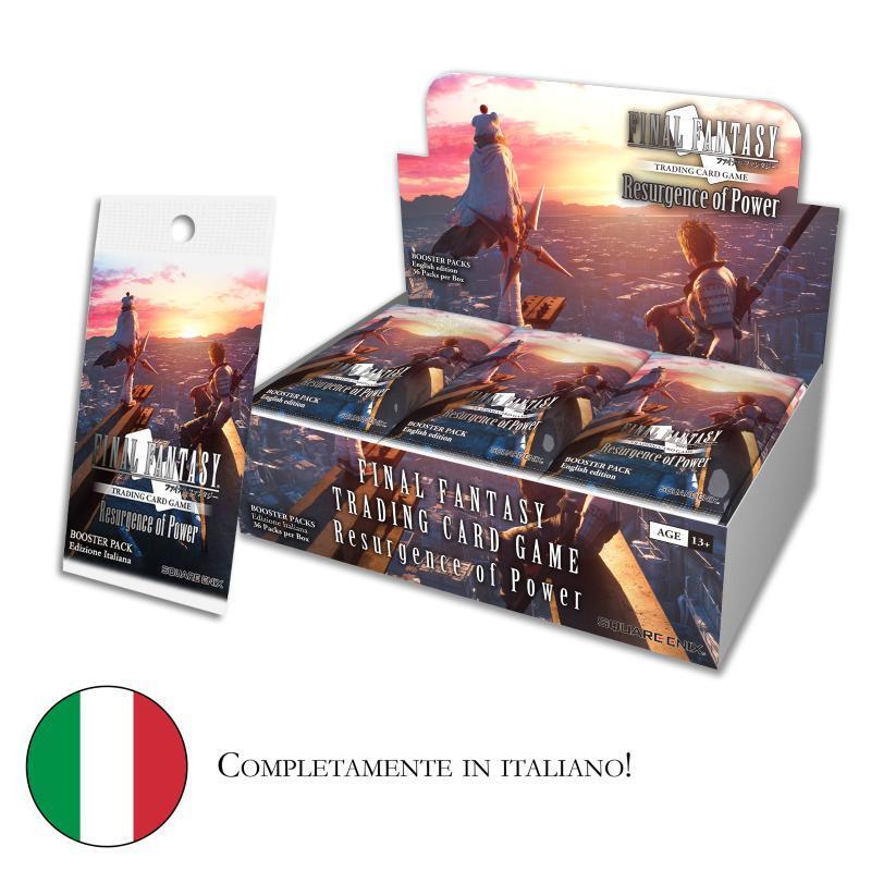 Final Fantasy Trading Card Game Resurgence Of Power Booster Box Ita Square Enix