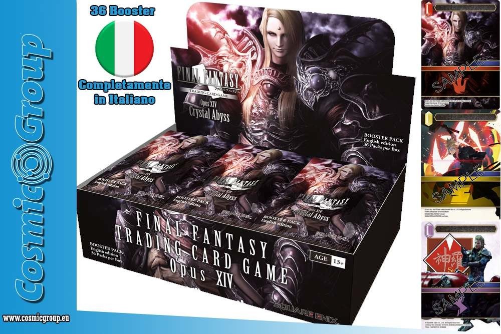 FFTCG OPUS XIV BOOSTERS BOX ITA (36)