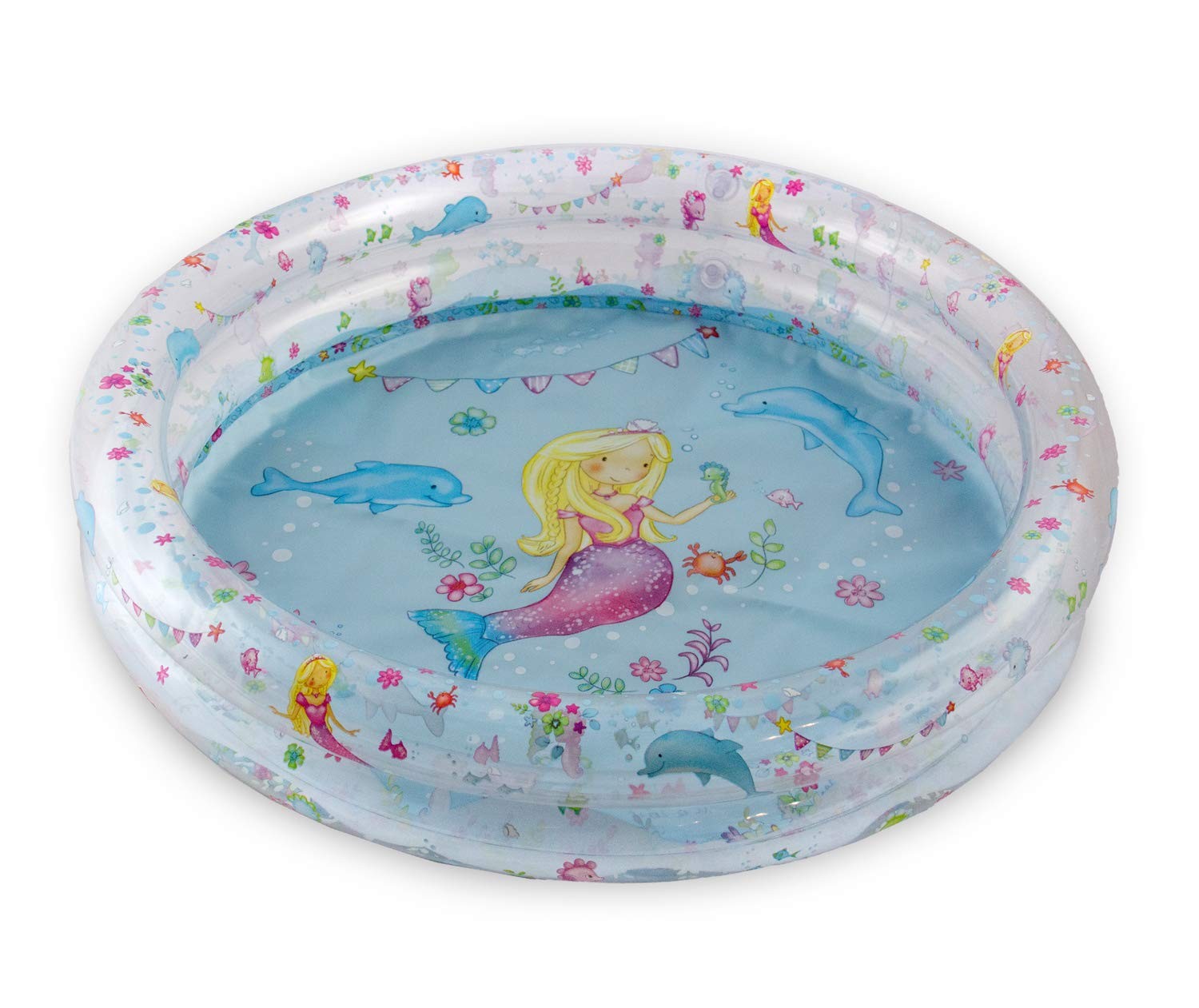 Heless 999 Dolls Paddling Pool Mermaid Ava Diameter Approx. 50 cm Mermaid paddli
