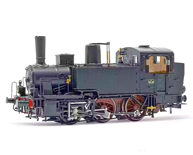 HR2917 Rivarossi HO Locomotiva a vapore Gr. 835 con fanali a petrolio