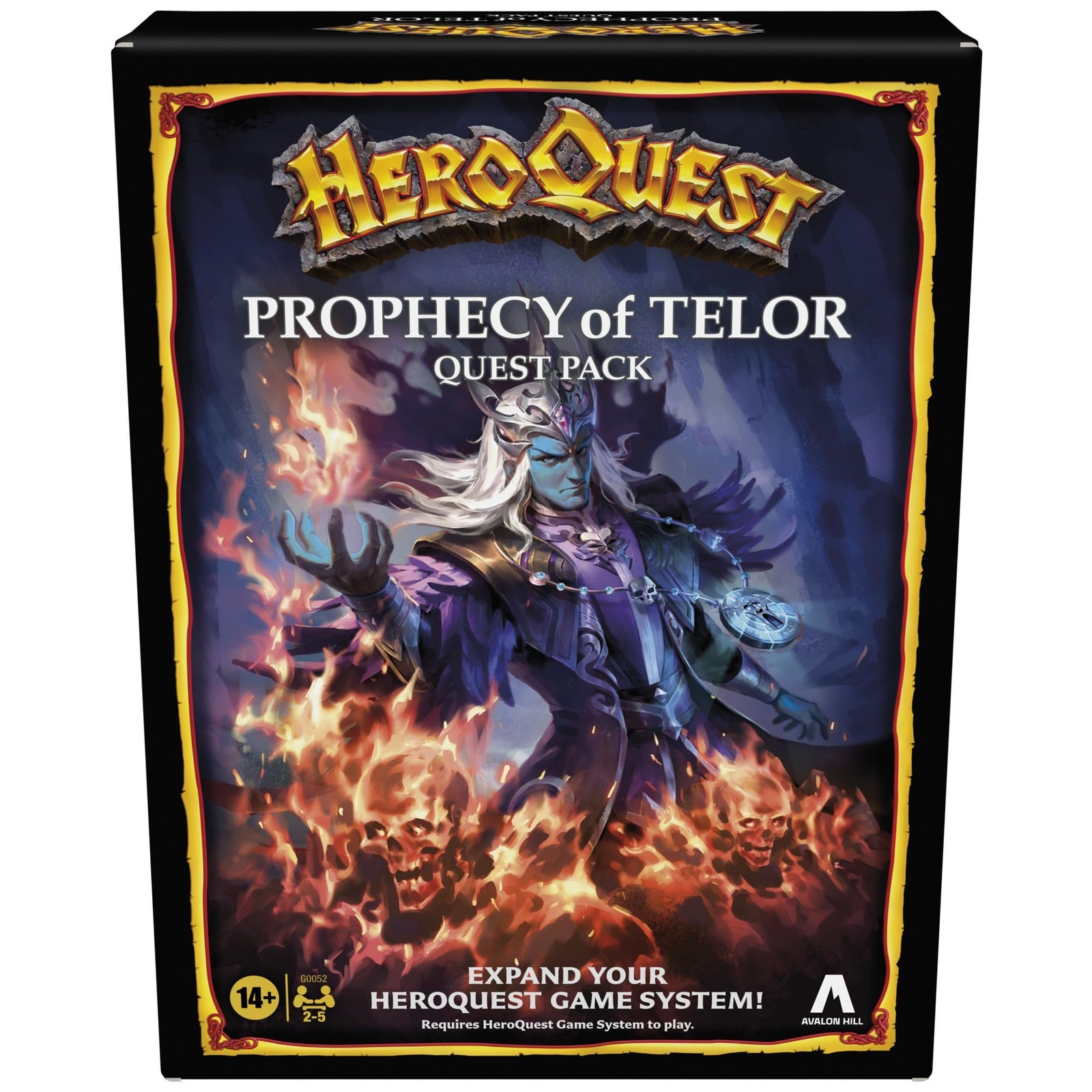 Avalon Hill HeroQuest Prophecy of Telor Quest Pack, Requires HeroQuest Game Syst