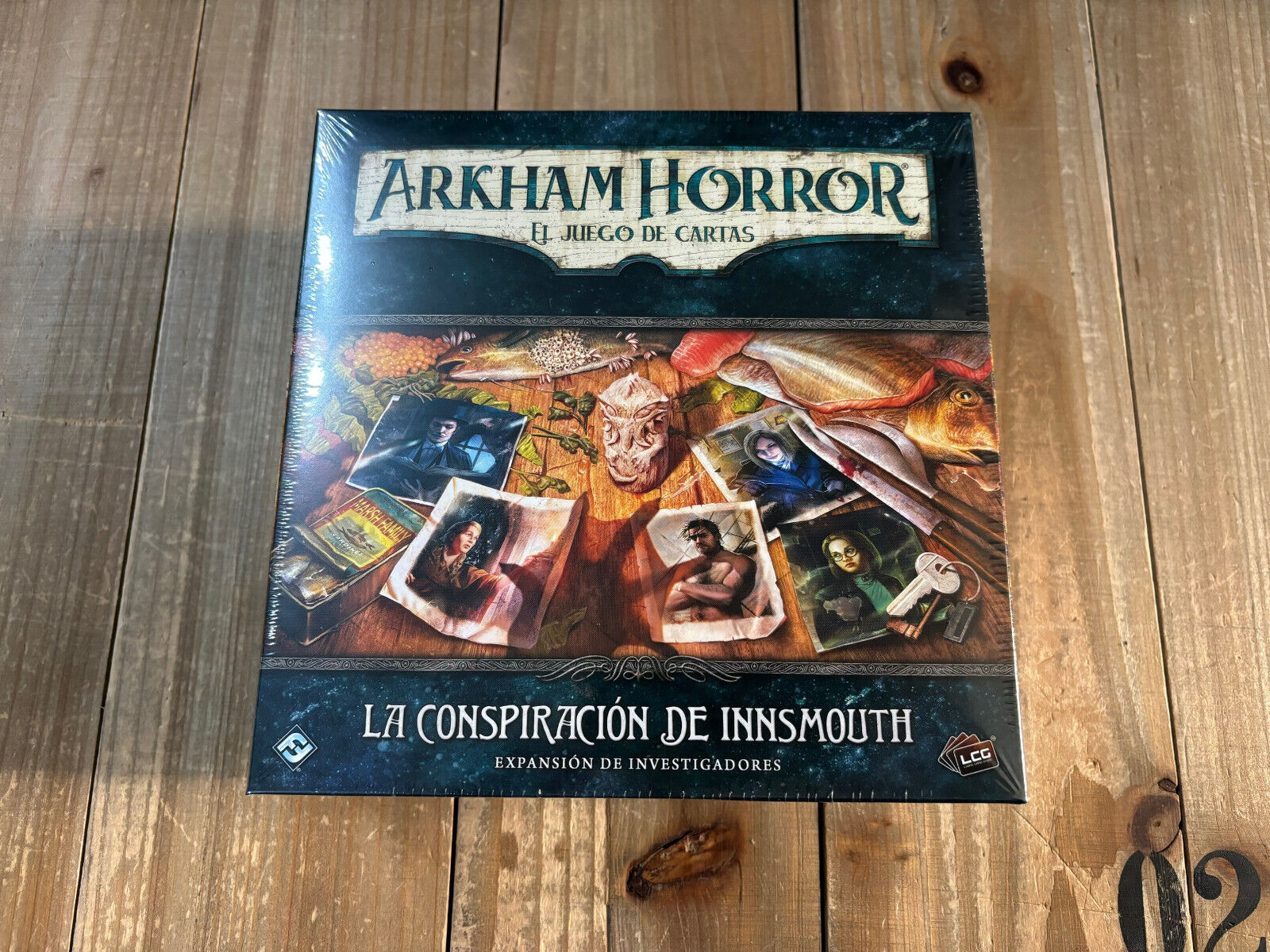 Arkham Horror LCG: La Cospirazione Di Innsmouth - Investigatori FFG SPAGNOLO