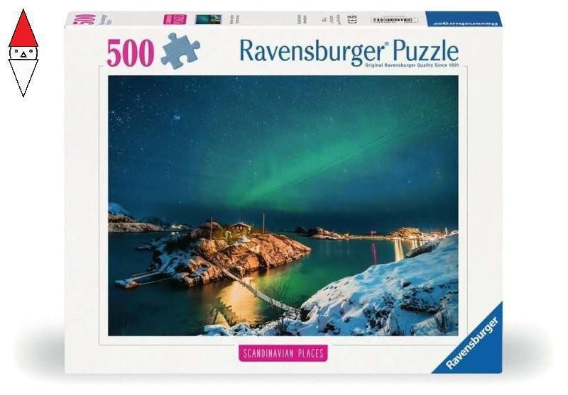 PUZZLE RAVENSBURGER AURORA BOREALE A TROMSO NORVEGIA