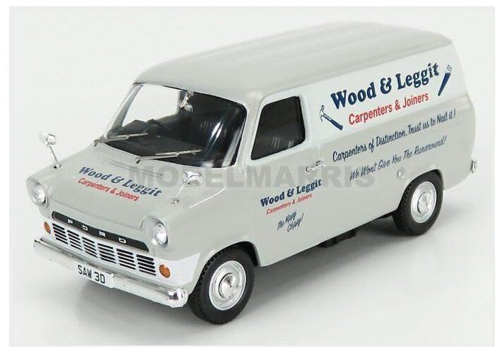 CORGI CC02728 FORD ENGLAND - TRANSIT MKI VAN WOOD & LEGGIT 1970 - GREY - 1/43