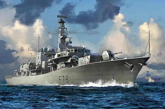 1:700 TRUMPETER KIT Hms Type 23 Frigate Kent F78 TR06719