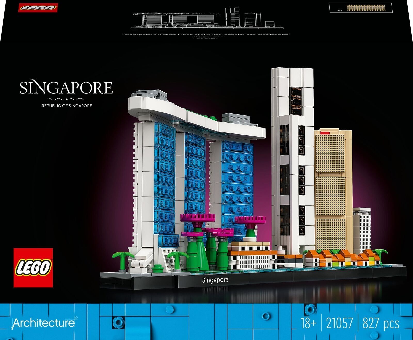 LEGO Architecture Singapore 21057-Lego