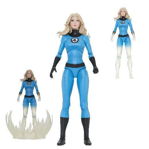 Fantastic 4 Invisible Woman Sue Storm Marvel Select Action Figure