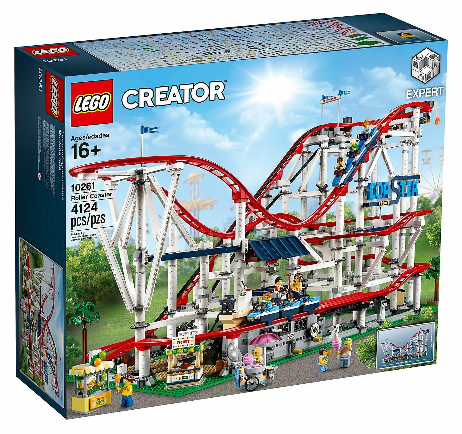 Lego Creator Expert 10261 Montagne Russe Nuovo Speciale Collezioni NO 10303