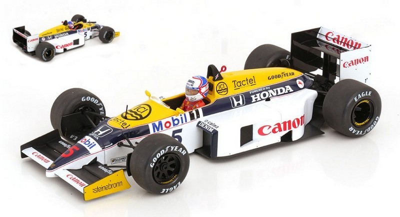 Williams FW11  British GP 1986 Nigel Mansell 1:18 MCG MCG18627