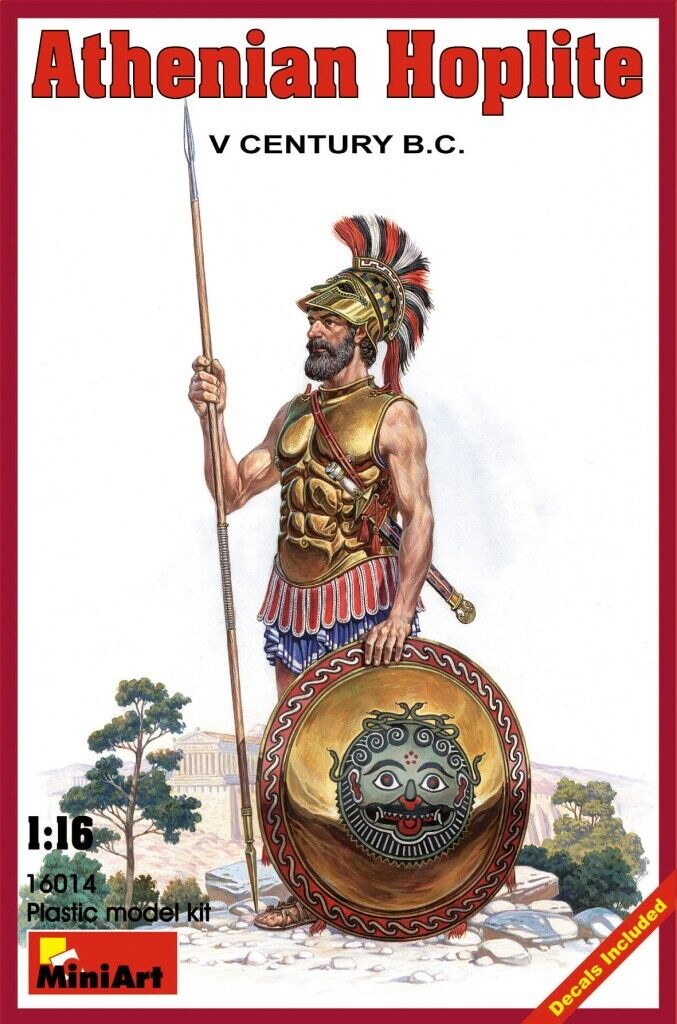 1:16 Miniart Athenian Hoplite V Century B.C. Kit MIN16014 Modellino