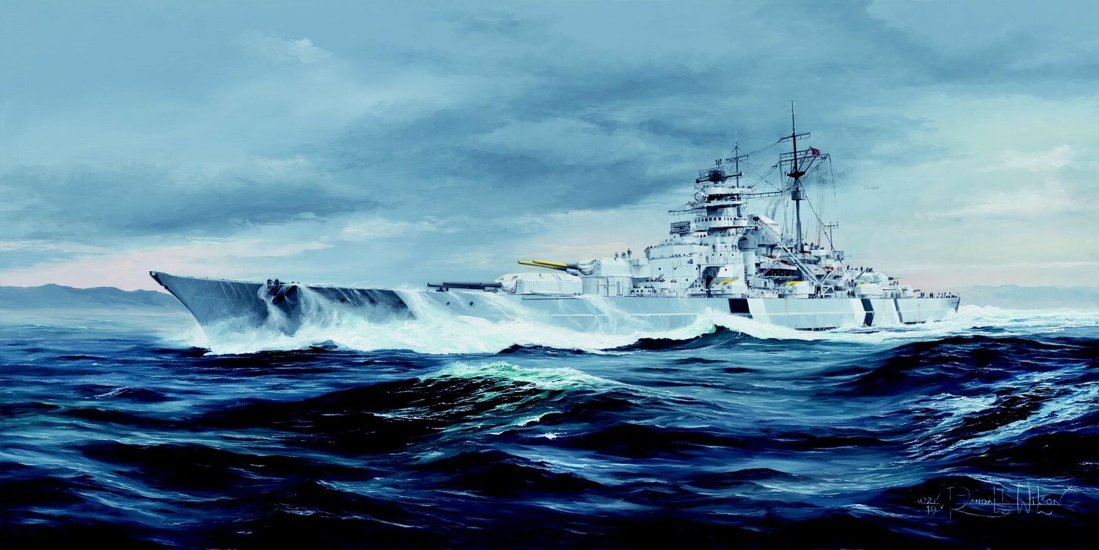 1:350 TRUMPETER KIT German Bismarck Battleship TR05358