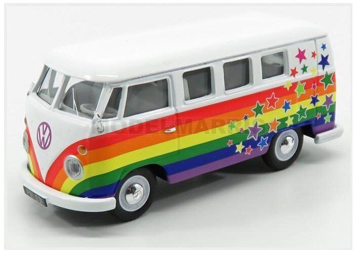 CORGI CC02731 VOLKSWAGEN - T1 MINIBUS CAMPER VAN 1961 - PEACE & LOVE - VARIOUS -