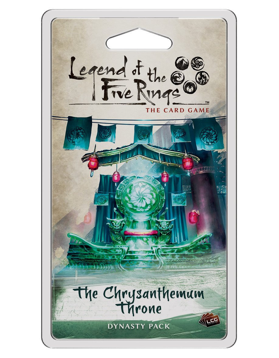 Fantasy Flight Games FFGL5C05 The Chrysanthemum Throne Expansion Pack: L5R LCG,