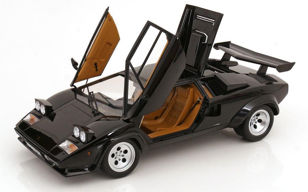 1:12 KK SCALE Lamborghini Countach Lp 5000S Qv Black 1985 KKDC120143