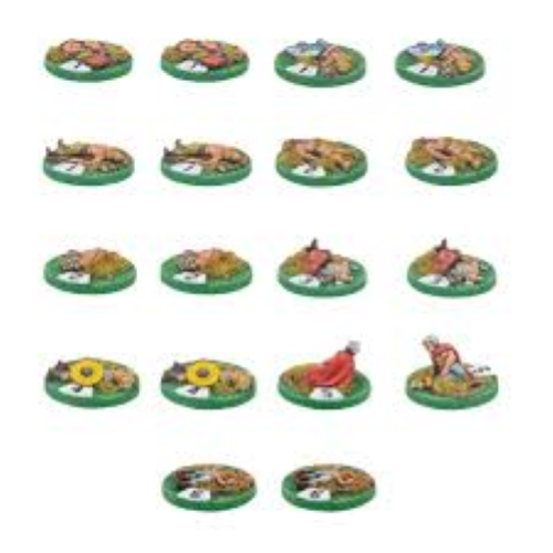 Hail Caesar Epic Battles: Celt Casualty Markers