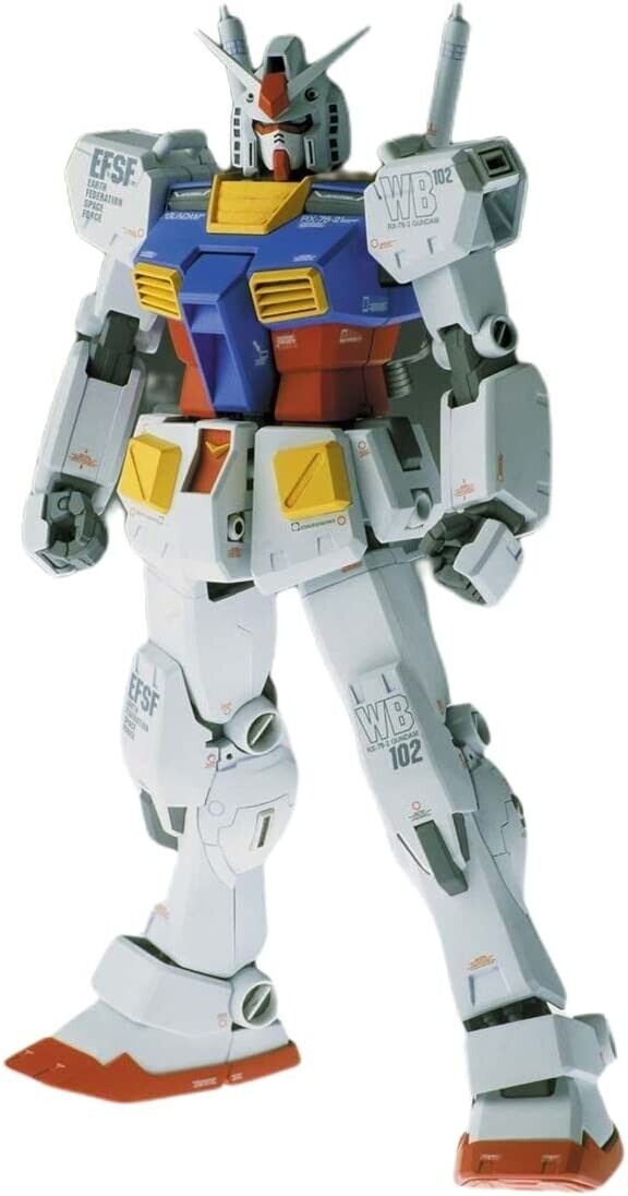 MG GUNDAM RX-78-2 VER KA - BANDAI 5063537 Gunpla Model Kit Master Grade 1/100