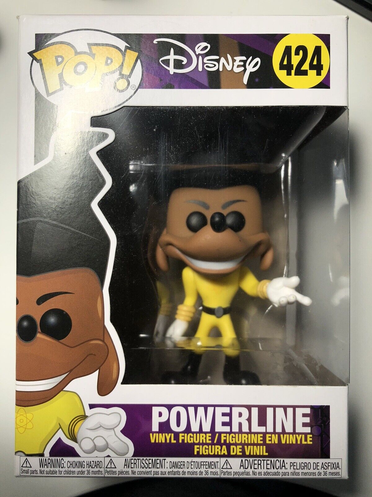 Funko POP! Disney A Goofy Movie POWERLINE 424 Never Opened