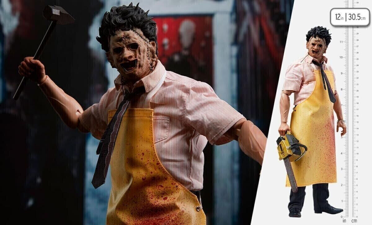 SIDESHOW - The Texas Chainsaw Massacre Leatherface Killing Mask 1:6