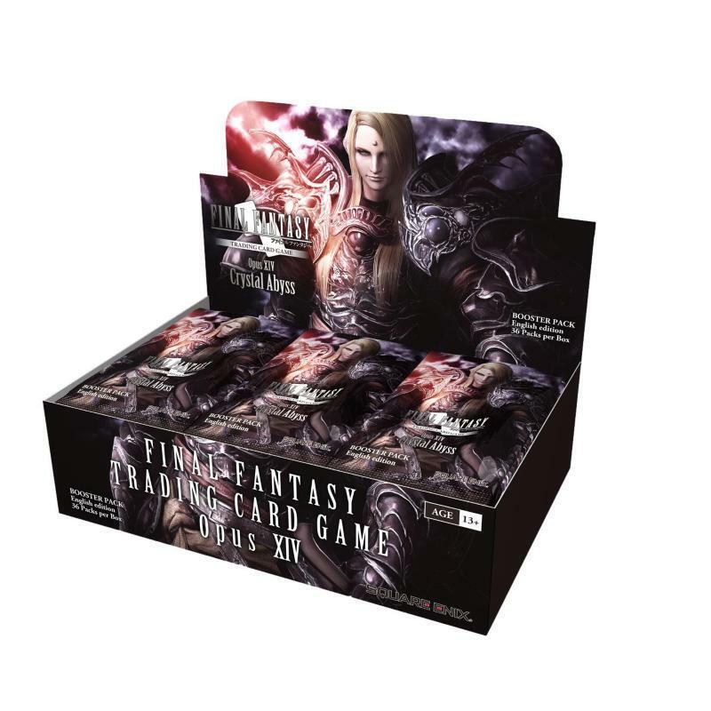 FINAL FANTASY TRADING CARD GAME OPUS XIV Crystal Abyss Booster Box (36) Italiano