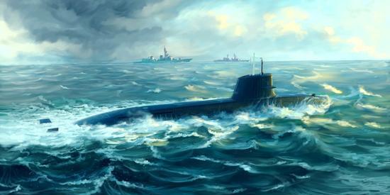 1:144 TRUMPETER KIT Japanese Soryu Class Attack Submarine TR05911