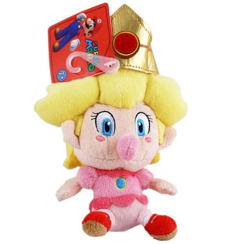 Super Mario Brothers Peluche Baby Peach 5"