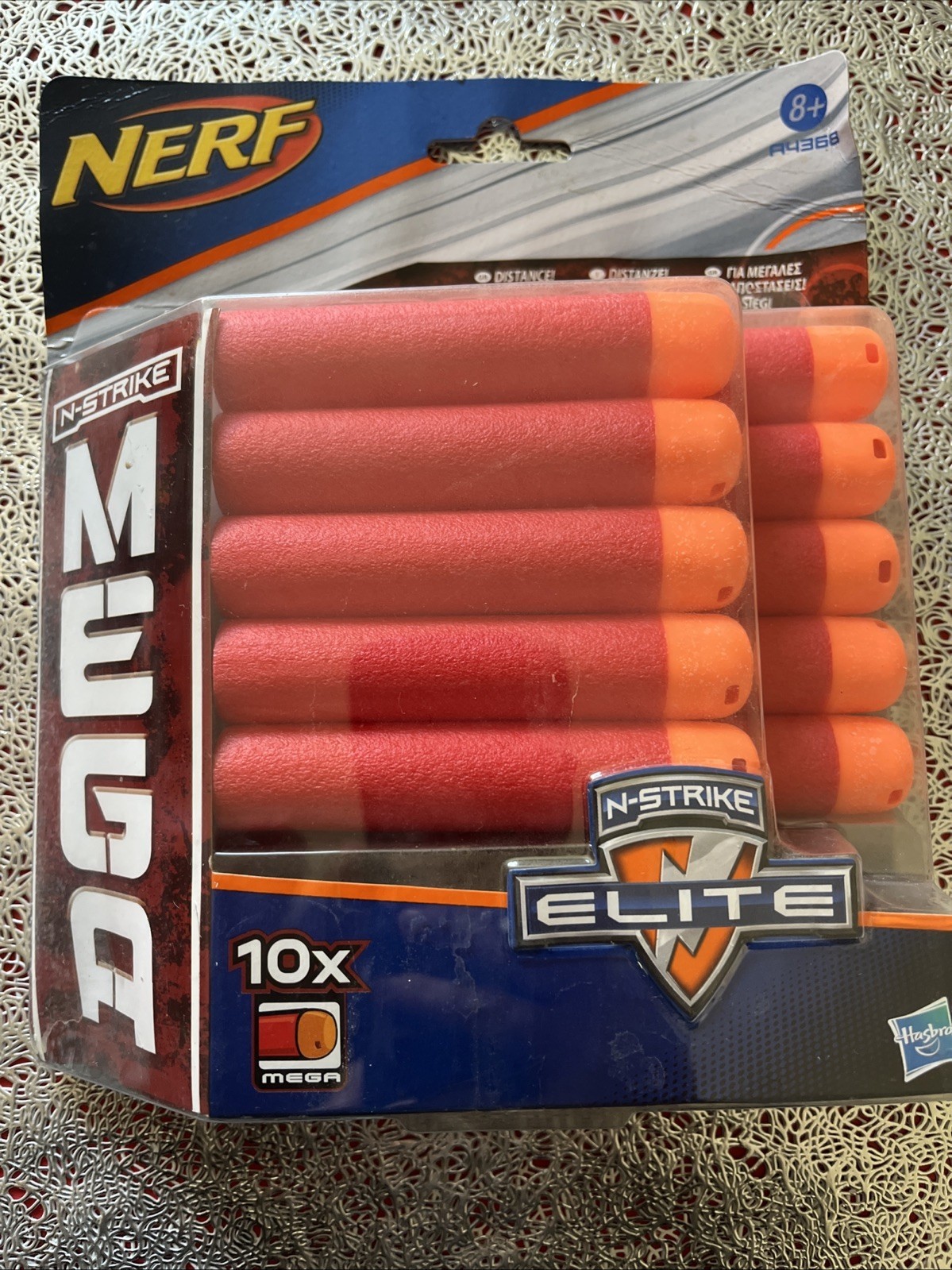 10 mega dardi elite N-strike nerf darts hasbro