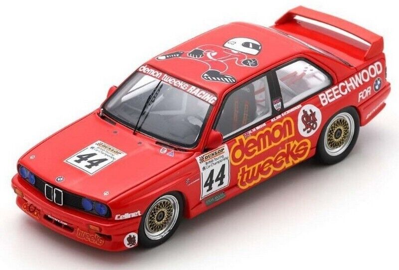 BMW M3 E30 Thruxton BTCC 1988 Roland Ratzenberger 1:43 SPARK UK016