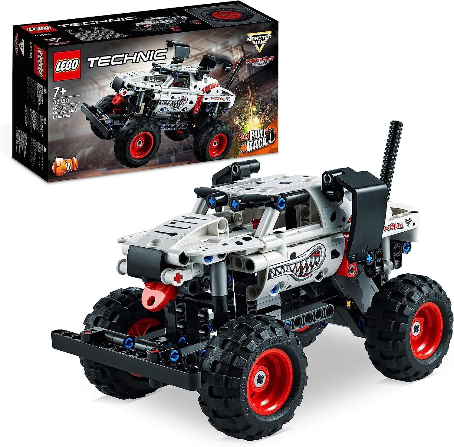Lego Technic 42150 Monster Jam Monster Mutt Dalmata 7 Anni+