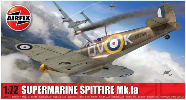 Supermarine Spitfire Mk.Ia 1/72 - AIRFIX A01071C