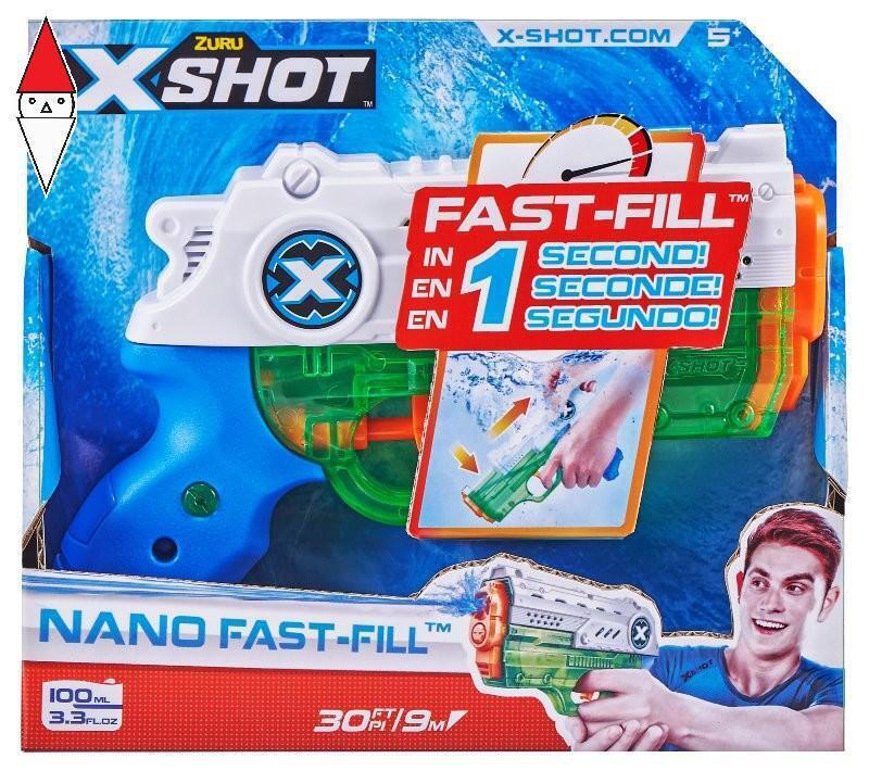 GIOCO ESTIVO ZURU X-SHOT WATER NANO FAST-FILL