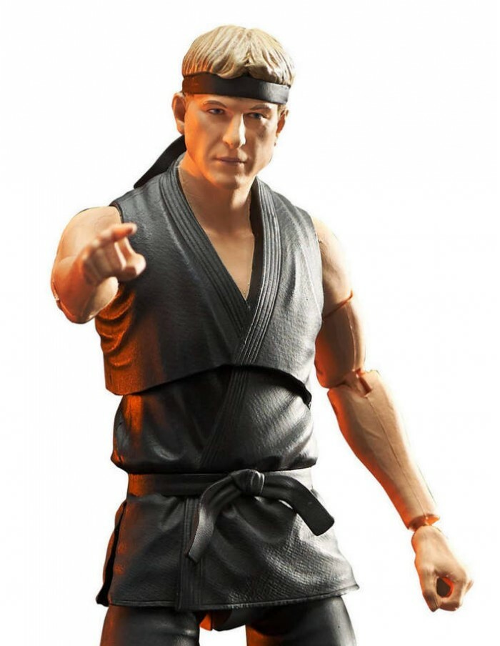 DIAMOND SELECT TOYS COBRA KAI - JOHNNY LAWRENCE ACTION FIGURE NEW!
