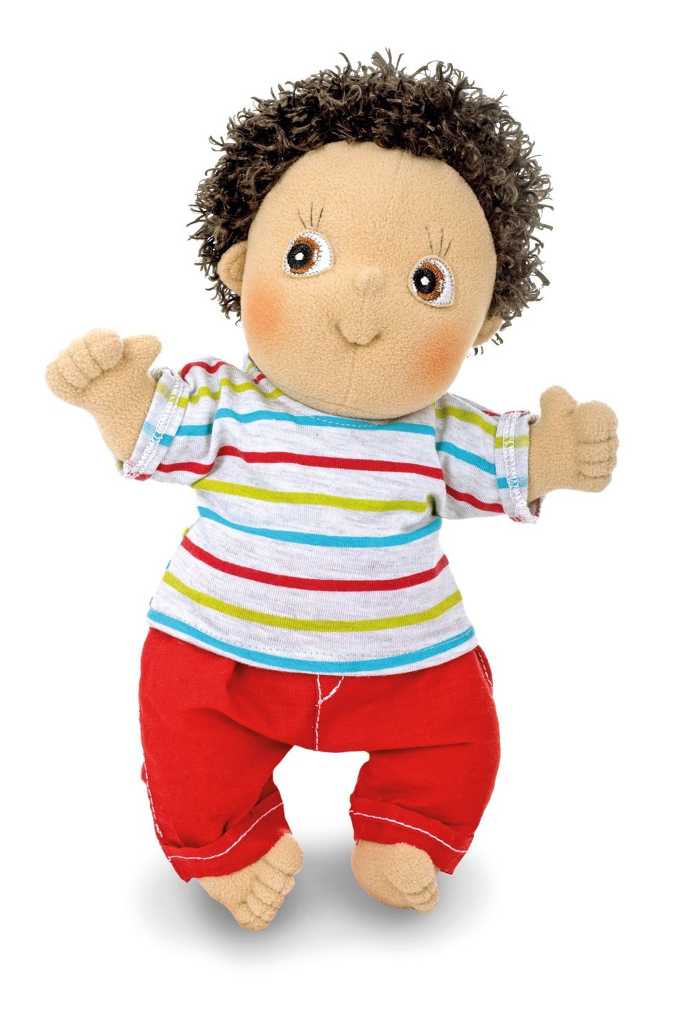 Rubens Barn 150015 Cutie Charlie Soft Doll, 32 cm, Multi-Color
