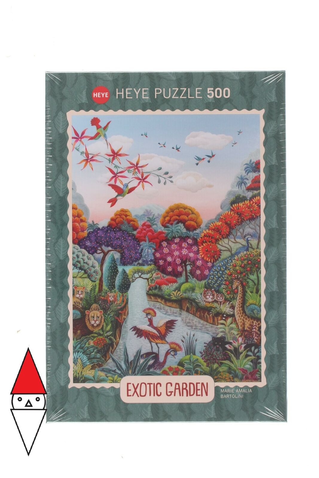 PUZZLE GRAFICA HEYE FIORI E GIARDINI PLANT PARADISE EXOTIC GARDEN 500 PZ