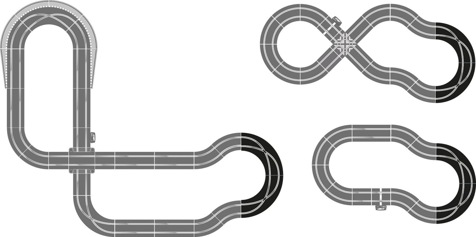 Scalextric - Racing Curves Track Accessori Pack