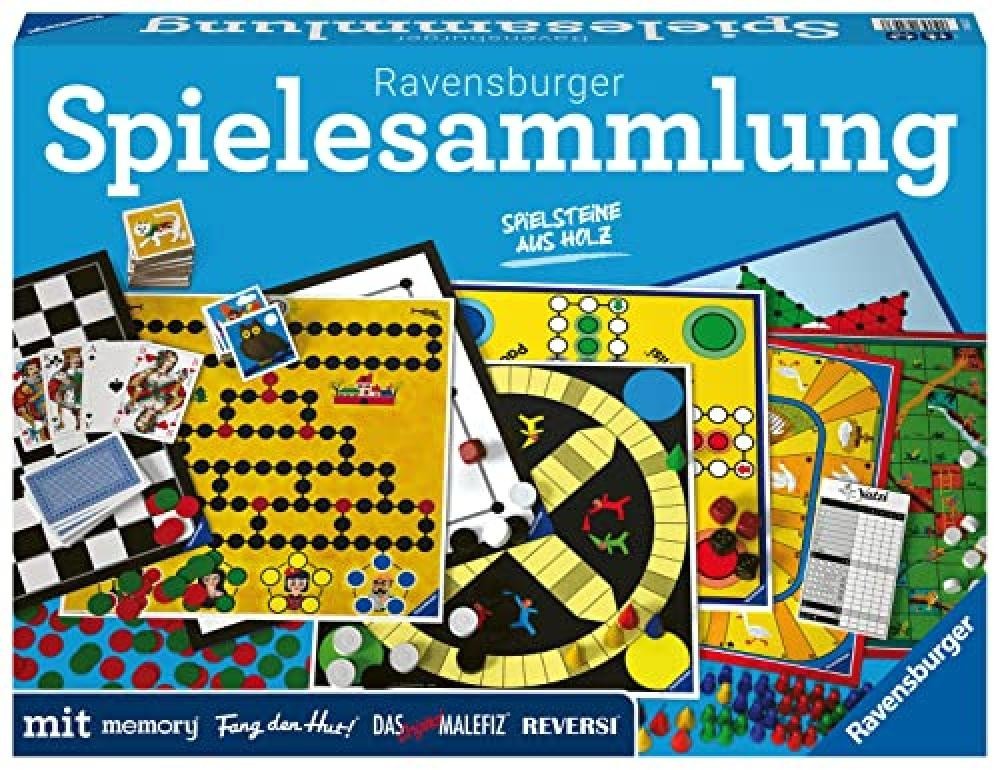 Ravensburger Spielesammlung 27293 Familienspiele 2022 D - Spielesammlung für di
