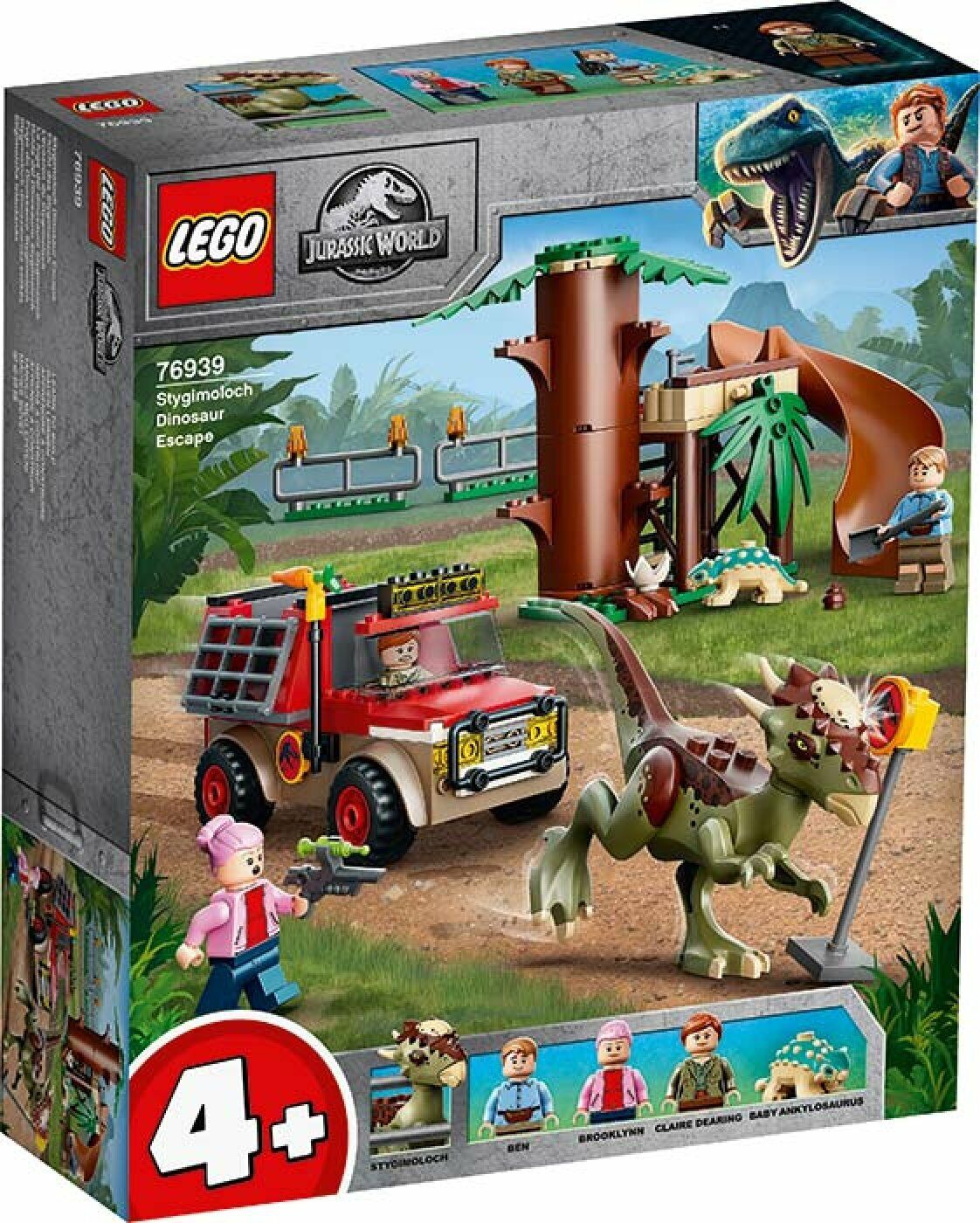 76939 LEGO Jurassic World Fuga Stygimoloch