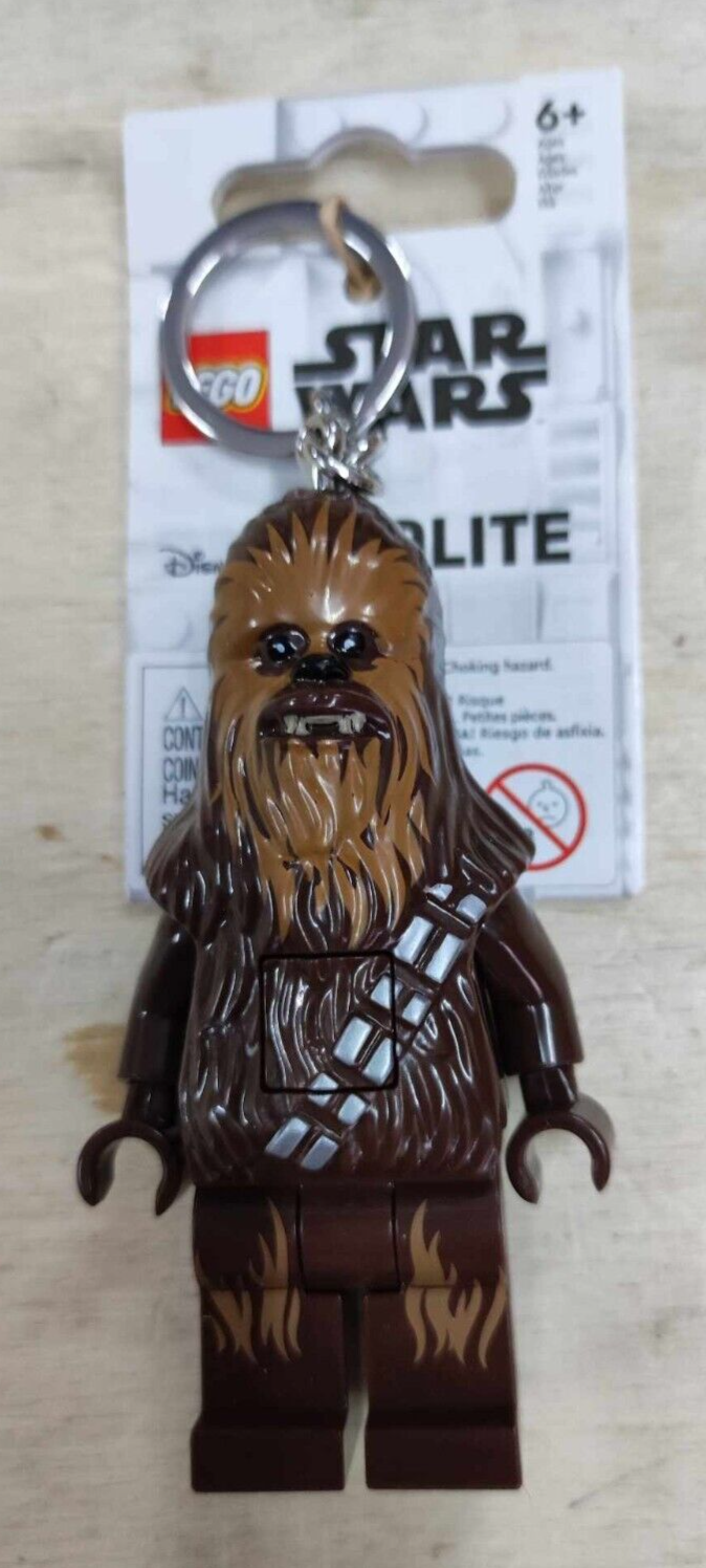LEGO PORTACHIAVI LUMINOSO MINIFIGURE STARWARS CHEWBACCA