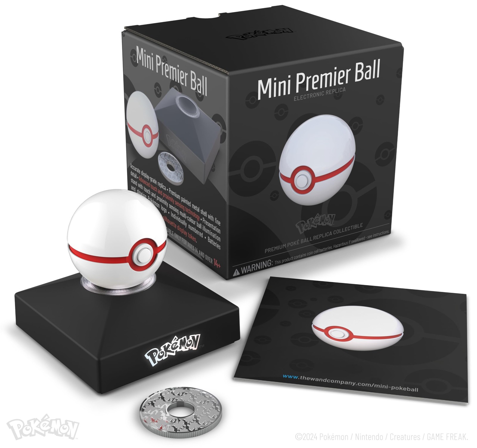 The Wand Company Mini Premier Ball Authentic Replica - Realistic, Electronic, Di