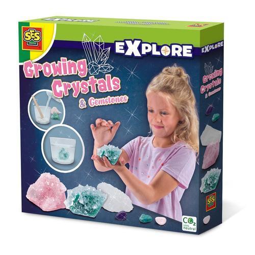 SES Creative Explore Crea cristalli e gemme (SES CREATIVE Children's Explore Gro