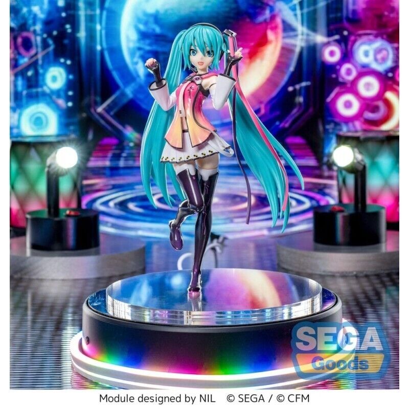 Figurina Vocaloid - Miku Hatsune Luminasta Star Voice Project Diva Mega 39'S