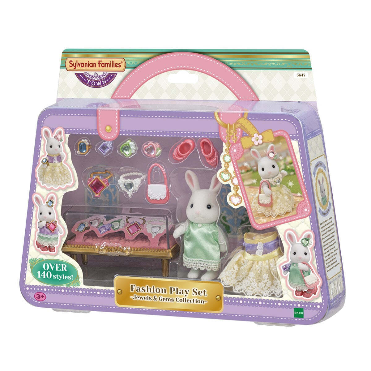 5647 Sylvanian Families - Set Fashion Town: Collezione di gioielli e gemme