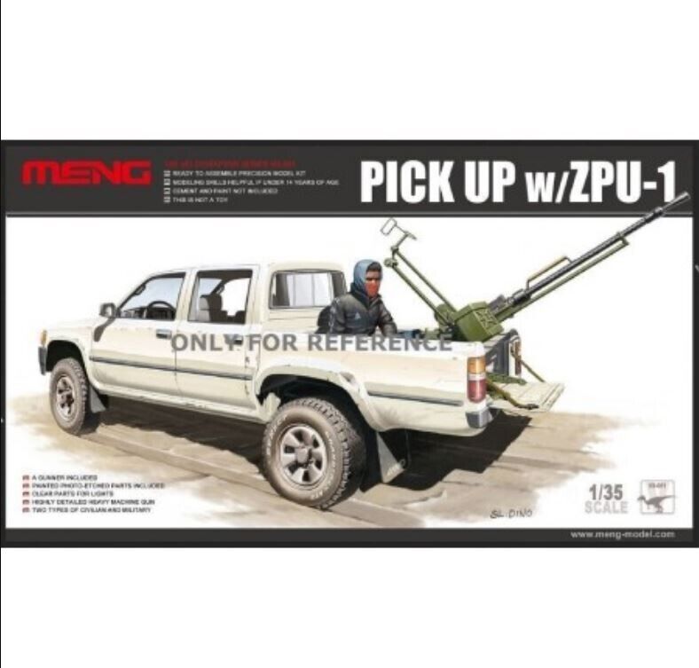MENG VS-001 PICK UP W/ZPU-1 1/35