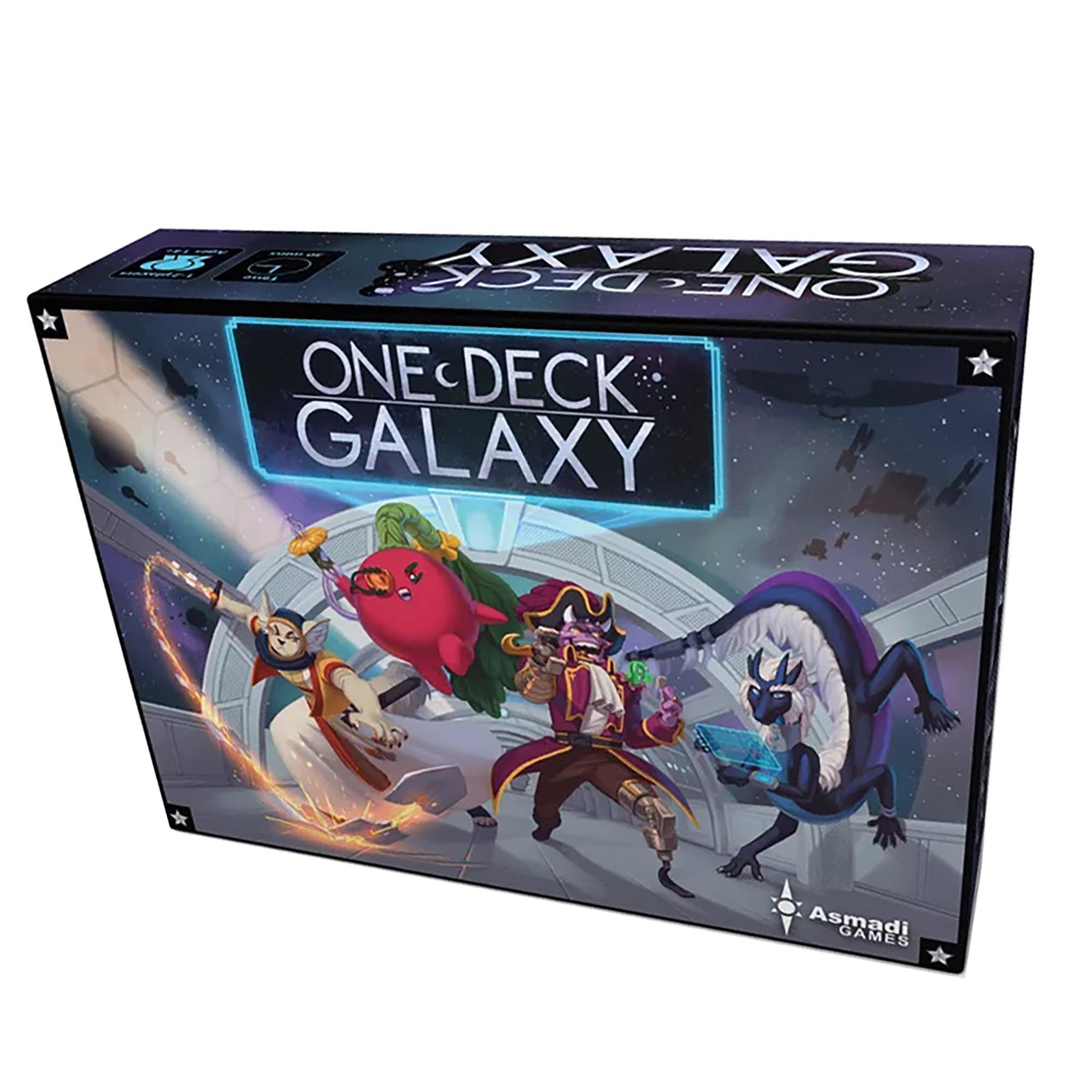 One Deck Galaxy - Asmadi Games, Cooperative Card Game, A Whole Galaxy in One Dec