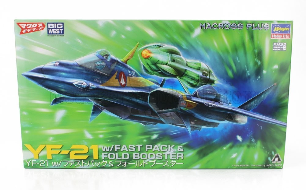 TV SERIES - YF-21 ROBOT FAST PACK AND FOLD BOOSTER AIRPLANE MACROSS PLUS - / - 1