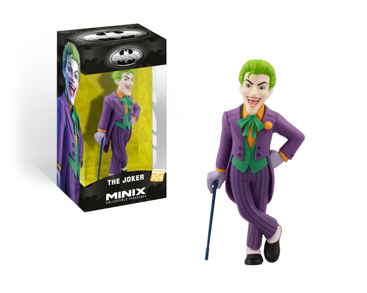MINIX Collectible Figurines, 12cm Collectible Figure, Joker, Collectibles for Di