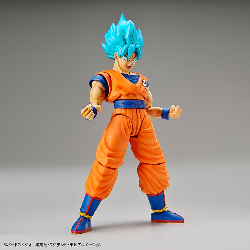 Dragon Ball Z Figure Rise Super Saiyan God Son Goku Plastic Model Kit NO GUNPLA