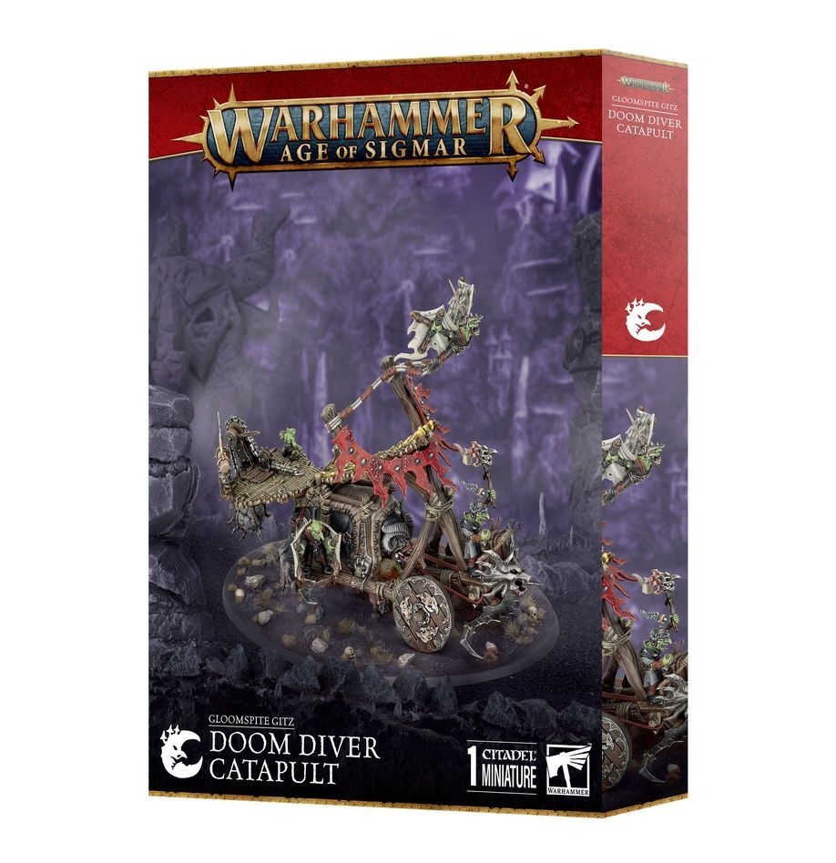 DOOM DIVER CATAPULT gloomspite gitz KATAPULTA DEI FOLLI FIONDATI warhammer AGE O